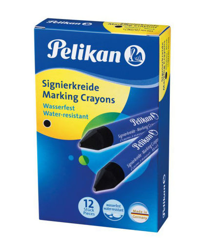 Picture of Wax pens 12colors Water Resistant Pelikan