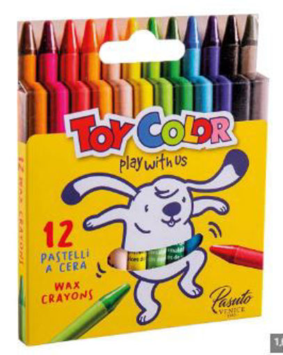 Picture of Wax pens 12colors Toycolor