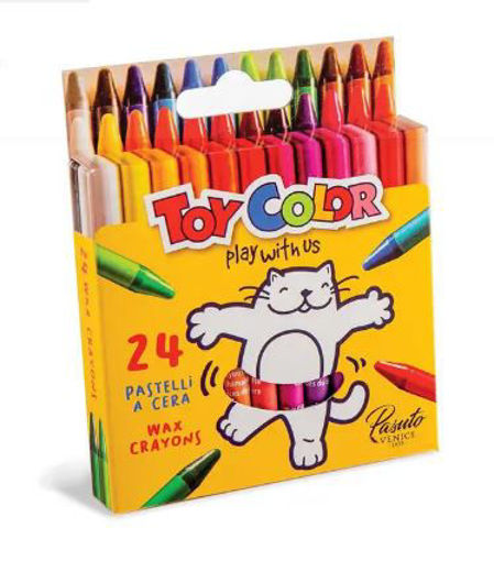Picture of Wax pens 24colors Toycolor
