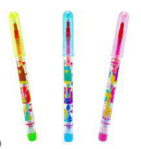 Picture of Wax pens Multi Colors Smiley Bensia