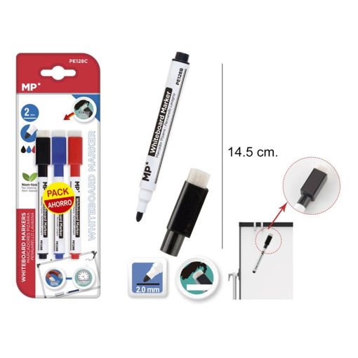 Picture of WhiteBoard Marker 3colors 2mm MP
