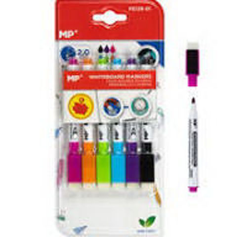 Picture of WhiteBoard Marker 6colors 2mm with Eraser MP