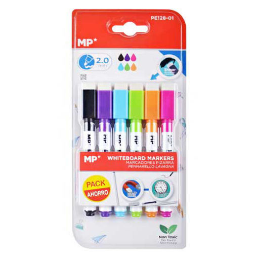 Picture of WhiteBoard Marker 6colors 2mm with Eraser MP