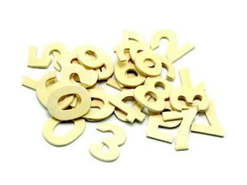 Picture of Wood 30pcs Letters Hand Craft