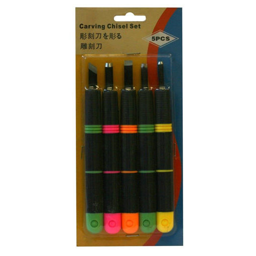 Picture of Wood Carving Set 5colors Assorted