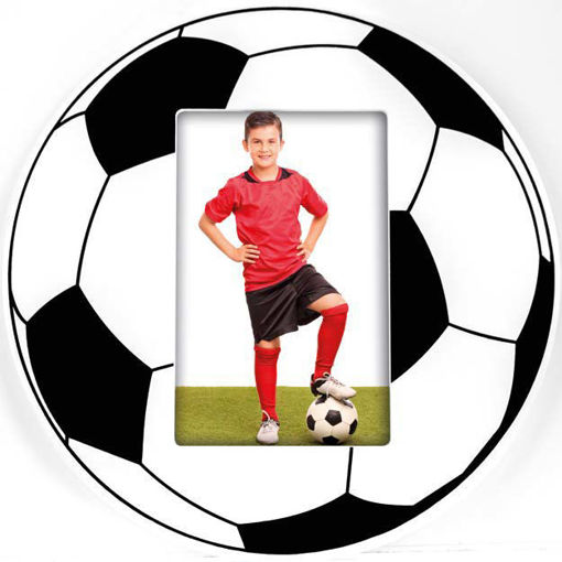 Picture of Wooden Frame 10x15cm Zep, Football Vertical