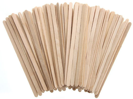 Picture of Wooden Sticks (Set of 100) 11cm Craft for all