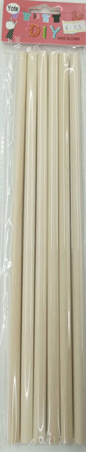 Picture of Wooden Sticks (Set of 6) 30cm Round Hand Craft