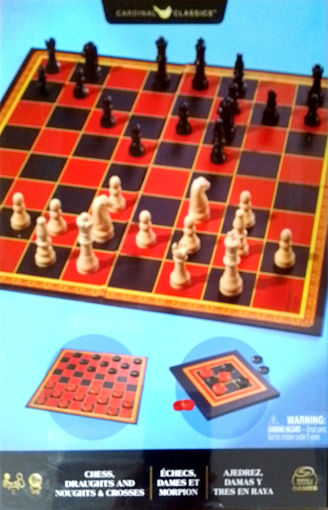 Picture of Foreign Games Age 8+ Cardinal,Chess Draughts
