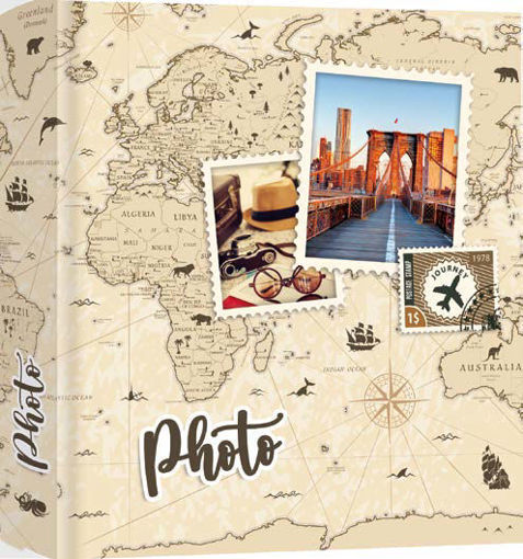 Picture of Album  Pocket 200(13X18) Brown Zep, Adventure