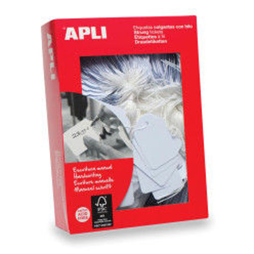Picture of String Tags 50x70mm Apli