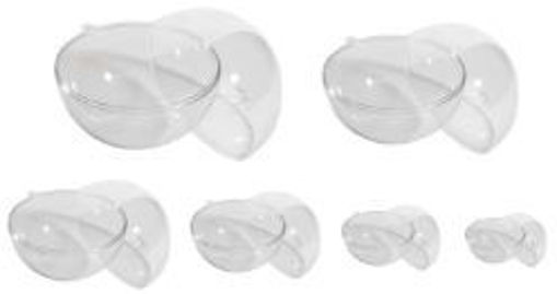 Picture of Ball 12cm Transparent Plastic
