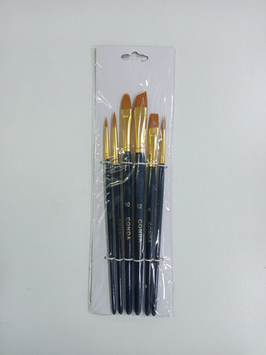 Picture of Brush (Set of 6) Assorted Conda