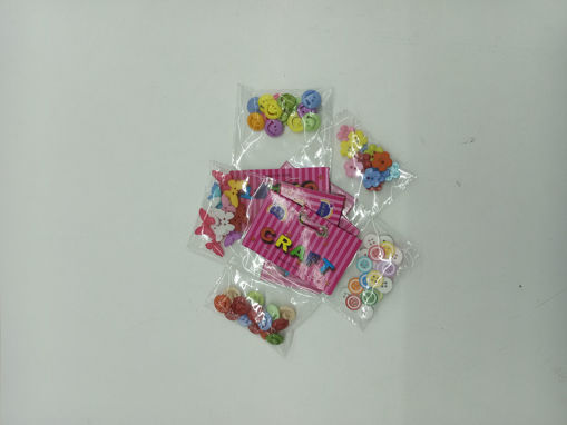 Picture of Button Colored Assorted Craft for all