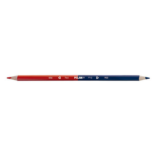 Picture of Colour  Pencil Blue/Red Twin Tip Milan
