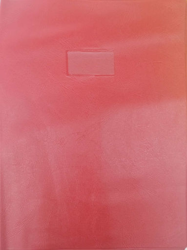 Picture of Cover copybook 24x32cm Red