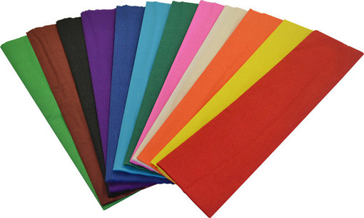 Picture of Crepe Paper 50x200cm Assorted Colors