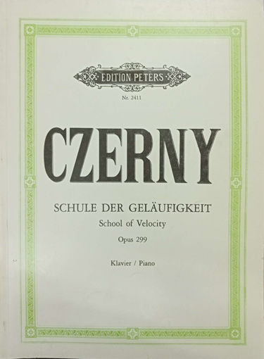 Picture of Czerny etude de velocite OPUS 299