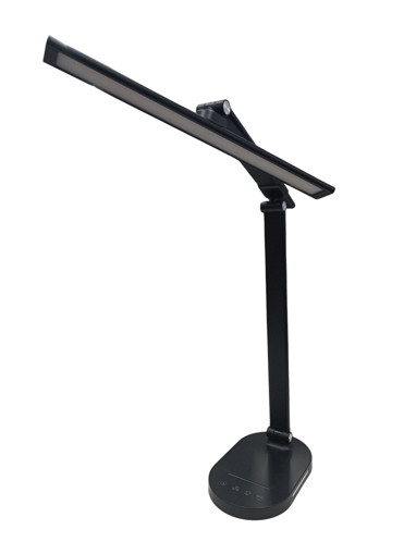 Picture of Desk Lamp Touch Rechargeable Black Led
