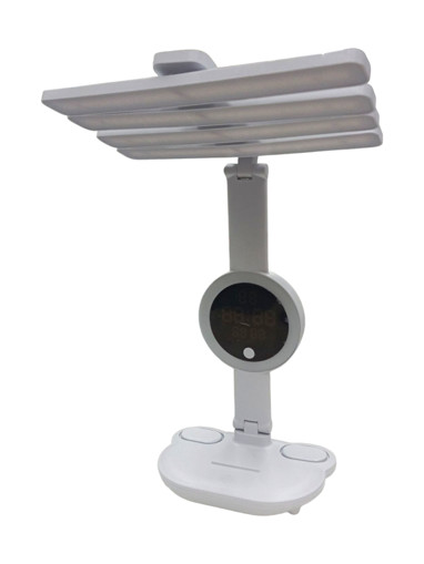 Picture of Desk Lamp Touch Rechargeable White With Date & Tim