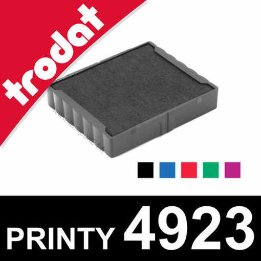 Picture of Ink For Stamps Blue Square Trodat