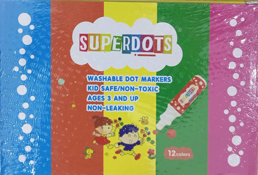 Picture of Kids Paint 12colors Washable Discounted Dots Super
