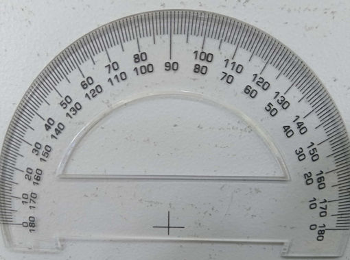 Picture of Protractor Transparent Plastic