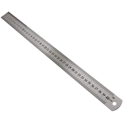 Picture of Ruler Aluminium 40cm