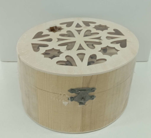 Picture of Wooden Box Round