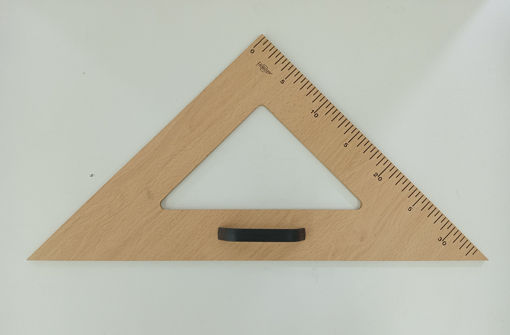 Picture of Square 50cm Wood Fapi