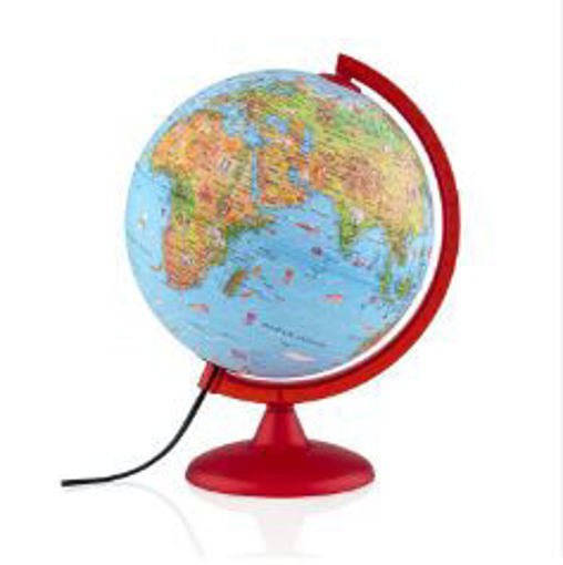 Picture of Terrestrial globe 25cm French Safari + Light