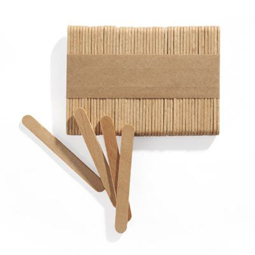 Picture of Wooden Sticks (Set of 50) Natural Oak Flat