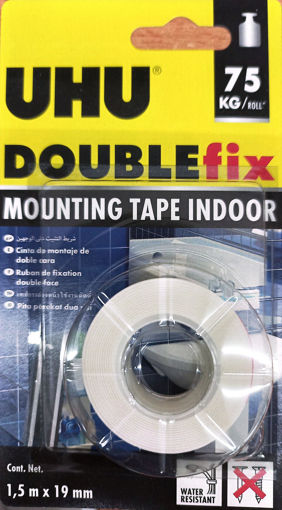 Picture of Tape Double sided 19mmx1.5m Water Resistant UHU
