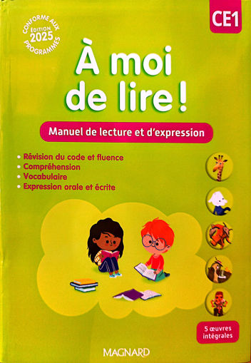 Picture of A Moi De lire CE1 Magnard 2025 Manuel