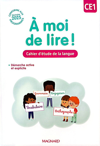 Picture of A moi de lire C. d'Etude de la Langue CE1 Magnard