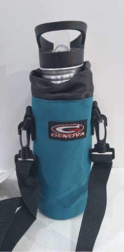 Picture of Aluminium Water Bottle 430ml Green Genova