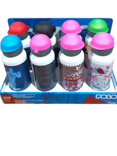 Picture of Aluminium Water Bottle Assorted 45L Polo