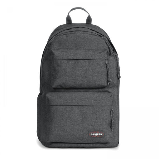 Picture of Backpack 1Comp. Large Black Denim Padded Double Ea