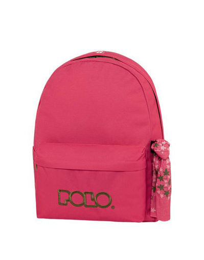 Picture of Backpack 1Comp. Large Fuchsia Single Scarf Polo