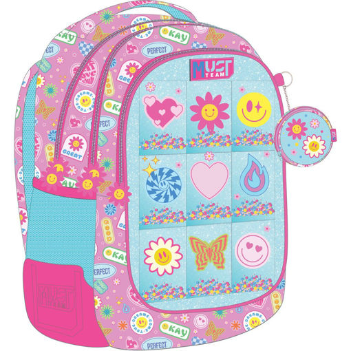 Picture of Backpack Large 3Parts Good Vibes Must