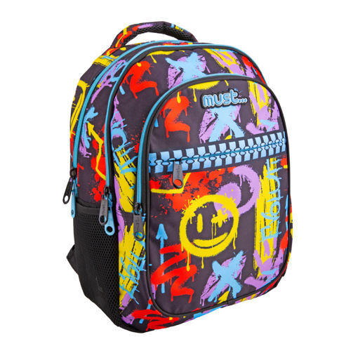 Picture of Backpack Large 3Parts Street Must, Art Boy