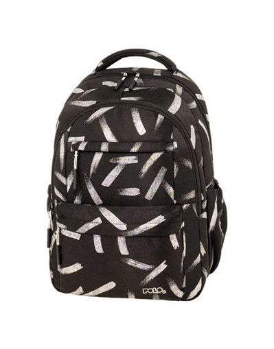 Picture of Backpack Large Black Sparkle Polo