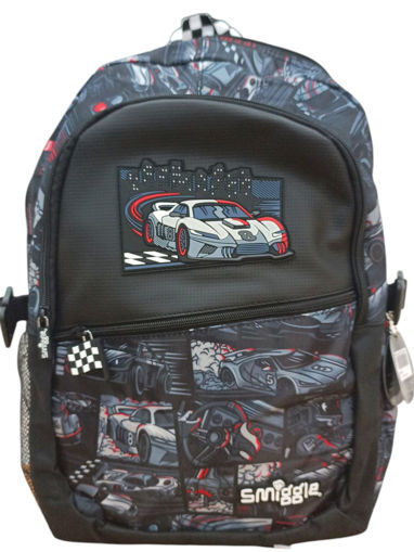 Picture of Backpack Medium Black 17in Racing Formula 1 Smiggl