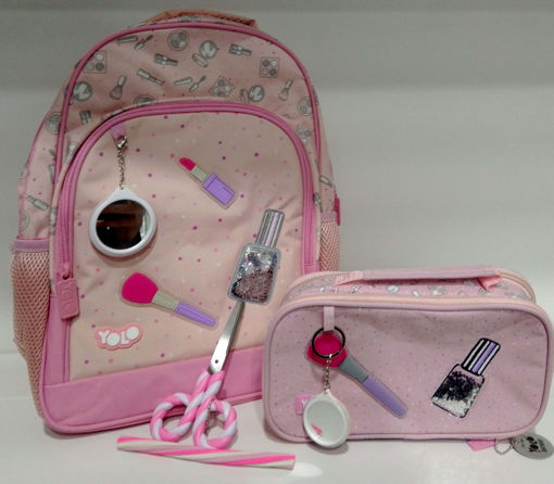 Picture of Backpack Medium Pink Girls Yolo