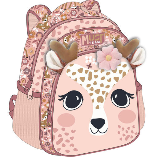 Picture of Backpack Small 2Parts Cute Deer Must