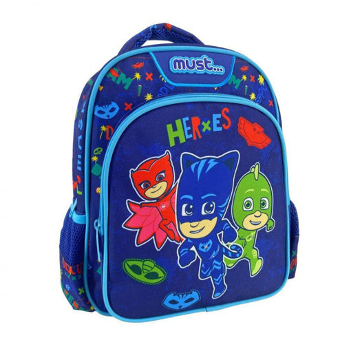 Picture of Backpack Small 2Parts PJmasks Must, With Lights