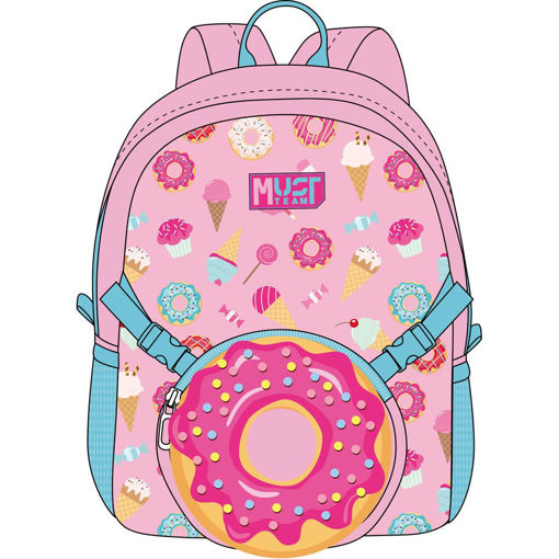 Picture of Backpack Small Donuts Must,With Waist & Shoulder