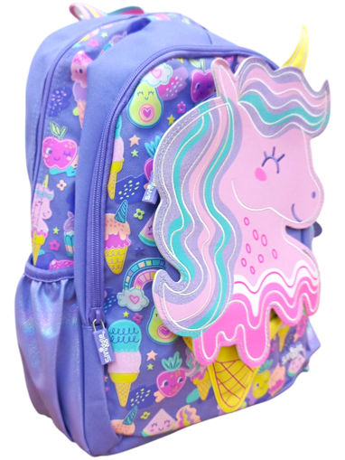 Picture of Backpack Small Mauve 14in Unicorn Smiggle