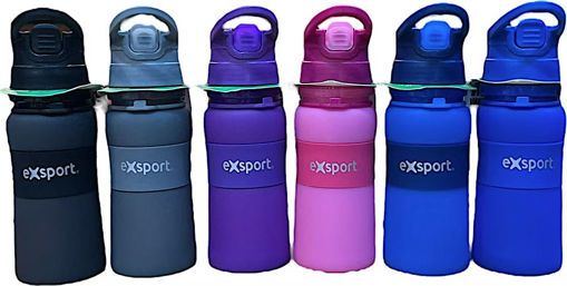 Picture of Foldable Water Bottle 350ml Exsport