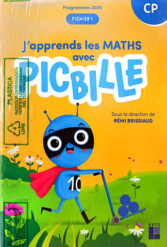Picture of J'apprends Les Maths avec Picbille Retz 2025 +